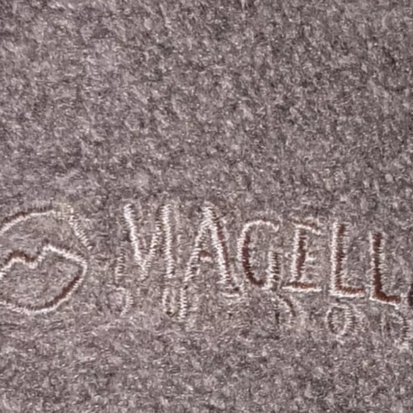 MAGELLAN MENS LONG SLEEVE FULL ZIP FLEECE JACKET SHIRT LARGE GRAY POLY FAUX NECK - Picture 2 of 4